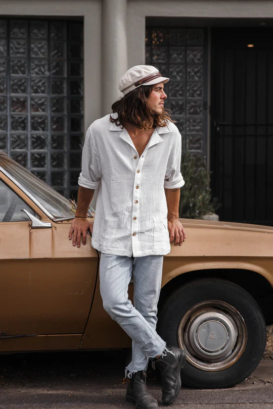 Palmer - Cotton Long Sleeve Shirt