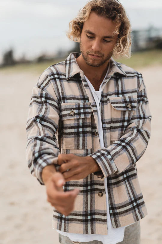 Load image into Gallery viewer, Lenny - Flannel Shirt Jacket
