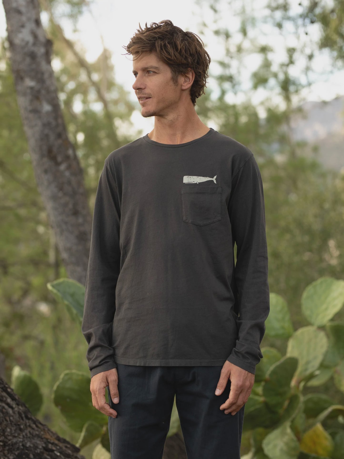 Load image into Gallery viewer, Olde Whale Long Sleeve Tee
